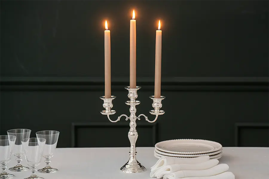 Charlet - Dreiarmiger Leuchter Lavant